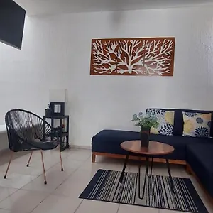 Сasa de vacaciones Casa En Puesta Del Sol/excelente Ubicación/2 Hab/wifi/netflix/super Comoda México